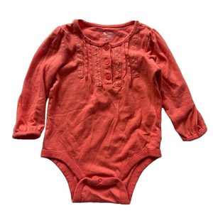 10/20$  Baby GAP long sleeve bodysuit/onesie size 12-18 months